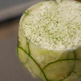 sequence-restaurant verre concombre