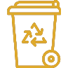 logo poubelle recyclable